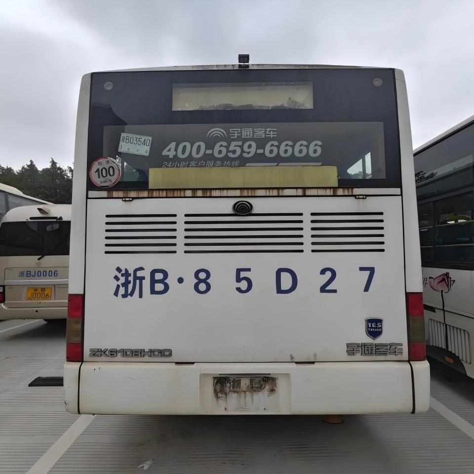 Yutong 10m Bus Bus ɗin Diesel Amfani