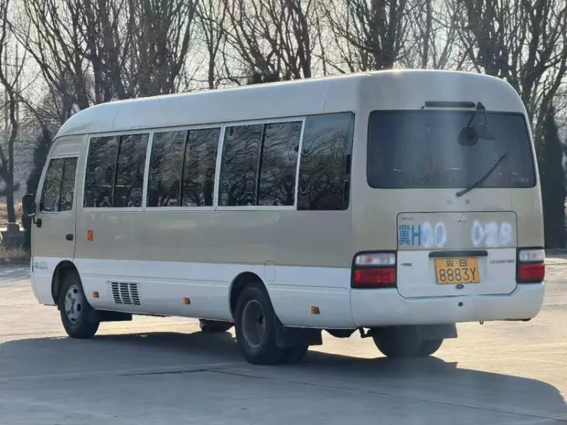 Motocin Fasinjoji da ke Amfani da Honglong na China sun Kammala Siyan Kayan Toyota Coasters guda 45.